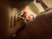 一對拉丁厄瓜多爾戀人愛撫抽插