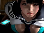 3D無盡動漫 俏皮女孩